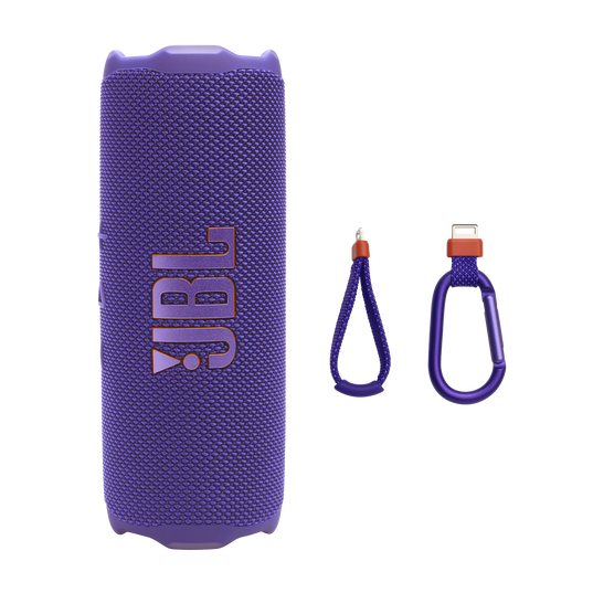 JBL Flip 7 - Purple - Portable waterproof and drop-proof  speaker - Detailshot 8