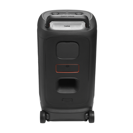 JBL PartyBox 520 - Black - Portable battery-powered party speaker with powerful and loud sound - Back