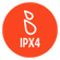 IPX4 Splash proof