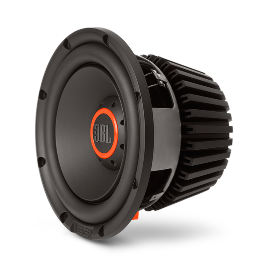 S3-1224 - Black - 12" (300mm) high-performance car audio subwoofer - Hero