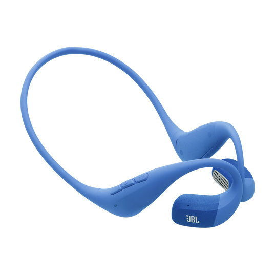 JBL Endurance Pace - Blue - Open-Ear Sport Headphones - Hero