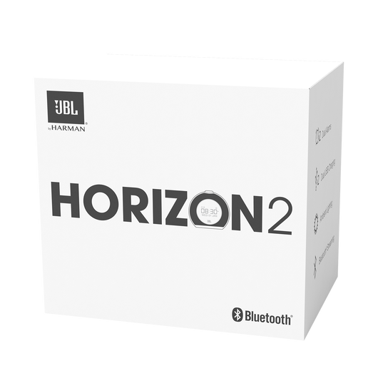 JBL Horizon 2 FM - Black - Bluetooth clock radio speaker with FM - Detailshot 9