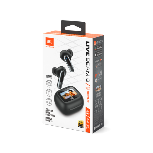 JBL Live Beam 3 | True wireless noise-cancelling closed-stick earbuds