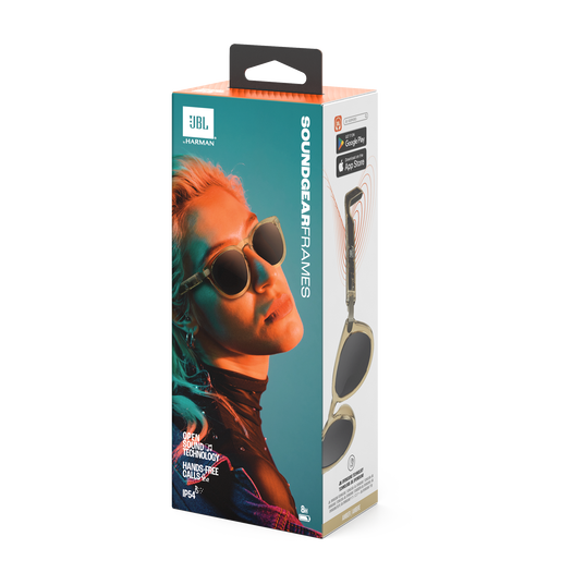 JBL Soundgear Frames Round - Amber - Audio Glasses - Detailshot 15