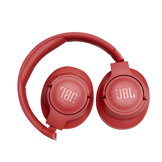 JBL Tune 750BTNC - Coral Orange - Wireless Over-Ear ANC Headphones - Detailshot 1