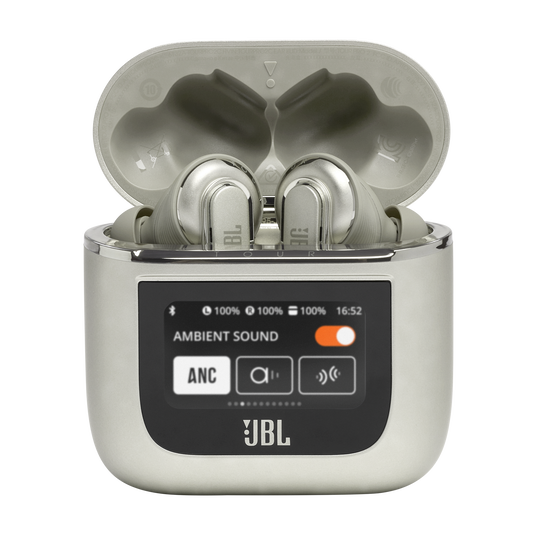 JBL Tour Pro 2 - Champagne - True wireless Noise Cancelling earbuds - Detailshot 5