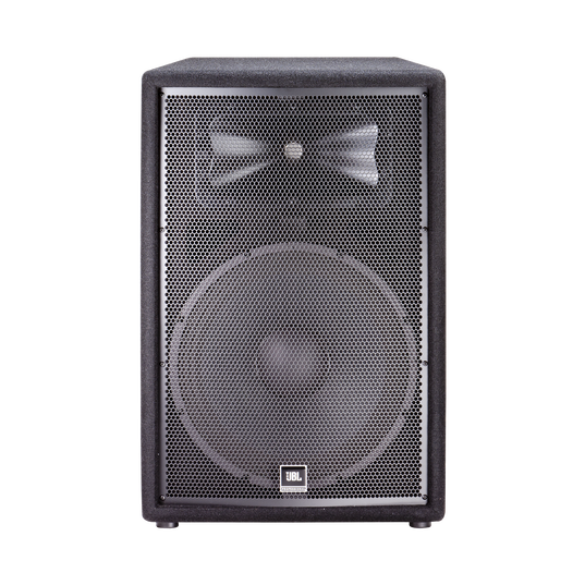 JBL JRX215 - Black - 15" Two-Way Sound Reinforcement Loudspeaker System - Front
