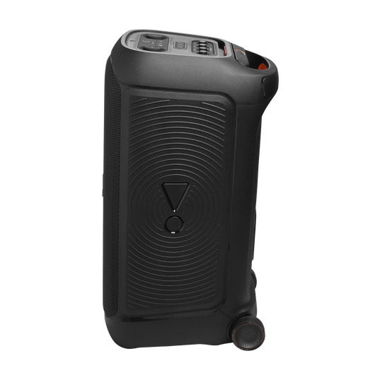 JBL PartyBox Stage 320 - Black - Portable party speaker with wheels - Left