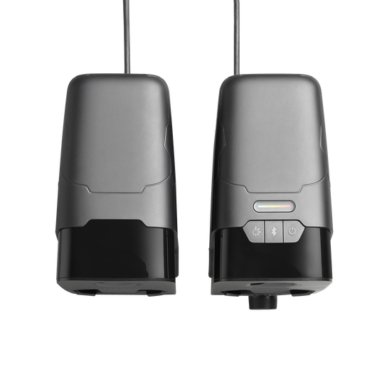 JBL Quantum Duo - Black Matte - PC Gaming Speakers - Top
