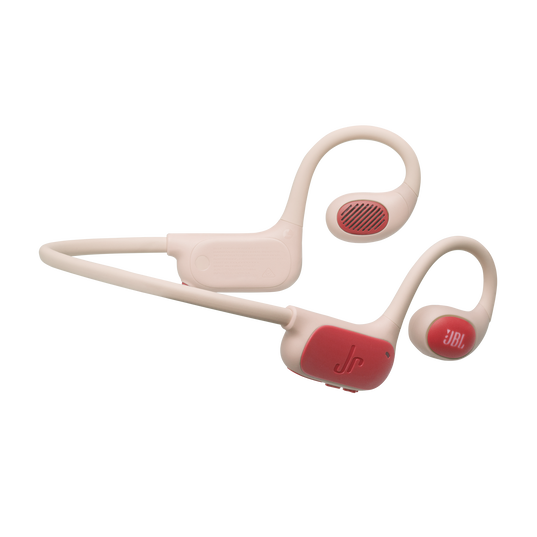 JBL Junior Free - Peach - Wireless open-ear kids headphone - Top