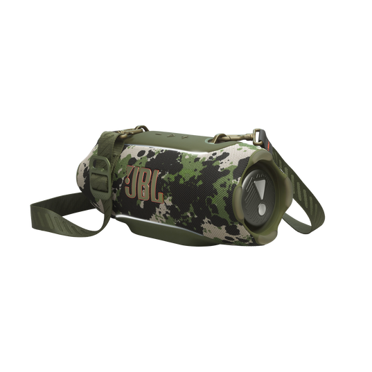 JBL Xtreme 5 - Squad - Portable waterproof speaker with massive legendary JBL sound, ambient edge lighting, and a convenient shoulder strap - Hero
