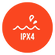 IPX4 splashproof protection