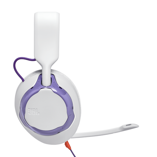 JBL Quantum 250 - White - Wired multiplatform gaming headset - Left