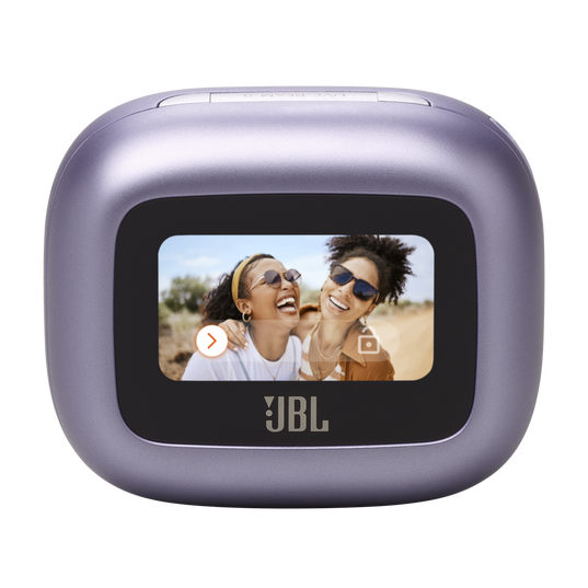 JBL Live Beam 3 - Purple - True wireless noise-cancelling closed-stick earbuds - Detailshot 2
