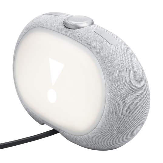 JBL Horizon 3 - Grey - Bluetooth&reg; clock radio speaker with DAB/DAB+/FM - Back