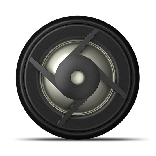 CS760C - Black - 16,5&nbsp;cm:n 2-tie-komponenttikaiutinj&auml;rjestelm&auml;, jossa erillinen soft dome -diskanttielementti ja jakosuodin - Detailshot 2