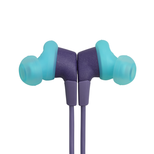 JBL Endurance Run 3 - Purple - Wired Sport Headphones - Front