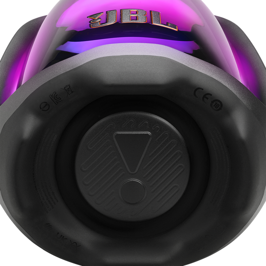 JBL Pulse 6 - Black - Portable speaker with JBL legendary sound and a customizable 360&deg; lightshow - Bottom