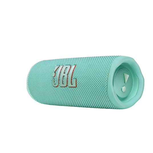 JBL Flip 6 - Teal - Portable Waterproof Speaker - Detailshot 1