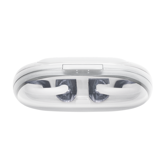 JBL Soundgear Clips - White - True wireless open-ear headphones - Top