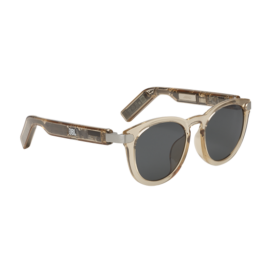 JBL Soundgear Frames Round - Amber - Audio Glasses - Hero