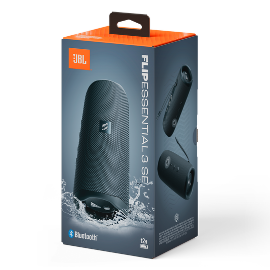 JBL Flip Essential 3 SE - Gun Metal - Portable Waterproof Speaker - Detailshot 4