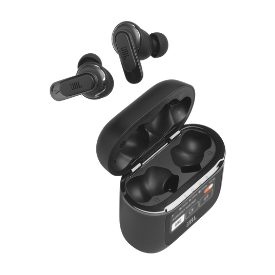 JBL Tour Pro 2 - Black - True wireless Noise Cancelling earbuds - Detailshot 1