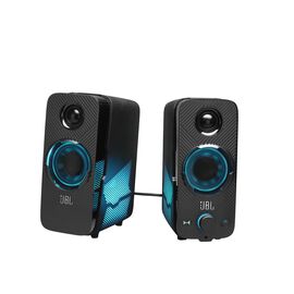 JBL Quantum Duo - Black Matte - PC Gaming Speakers - Hero