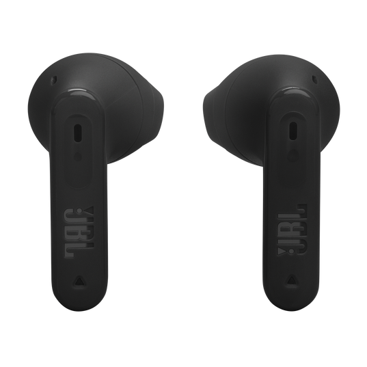 JBL Tune Flex 2 - Black - True Wireless Noise Cancelling Earbuds - Front