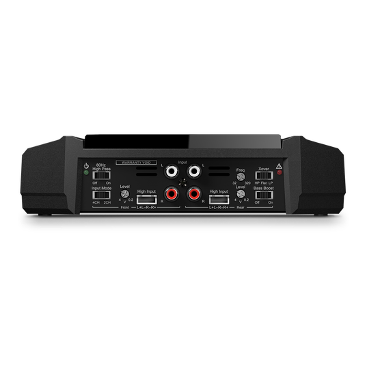 GXA604 - Black - 4 channel amp (4x60W) - Back