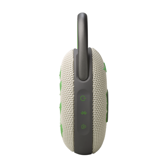 JBL Clip 5 - Sand - Ultra-portable waterproof speaker - Left