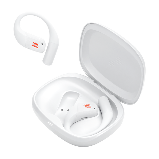 JBL Endurance Zone - White - True Wireless open-ear sport headphones - Detailshot 2