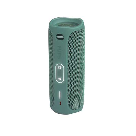 JBL Flip 5 Eco edition - Forest Green - Portable Speaker - Eco edition - Back