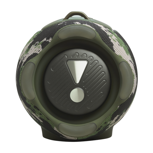 JBL Xtreme 5 - Squad - Portable waterproof speaker with massive legendary JBL sound, ambient edge lighting, and a convenient shoulder strap - Left