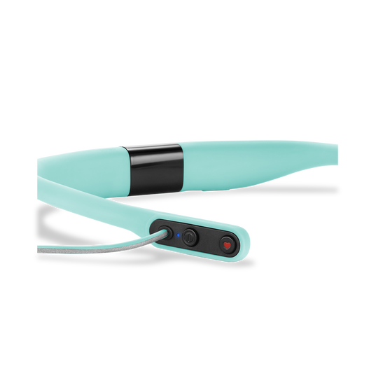 JBL Reflect Fit - Teal - Heart Rate Wireless Headphones - Detailshot 3