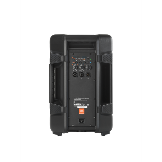 JBL IRX108BT - Black - Powered 8&rdquo; Portable Speaker with Bluetooth&reg; - Back