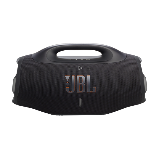 JBL Boombox 4 - Black - Most powerful JBL portable waterproof speaker with massive JBL Pro Sound - Front