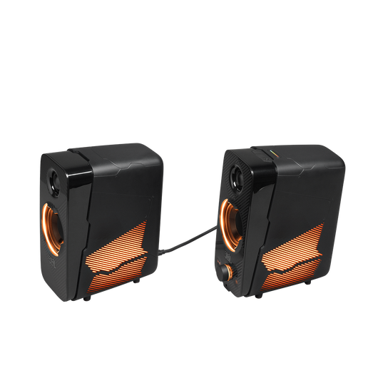 JBL Quantum Duo - Black Matte - PC Gaming Speakers - Detailshot 5