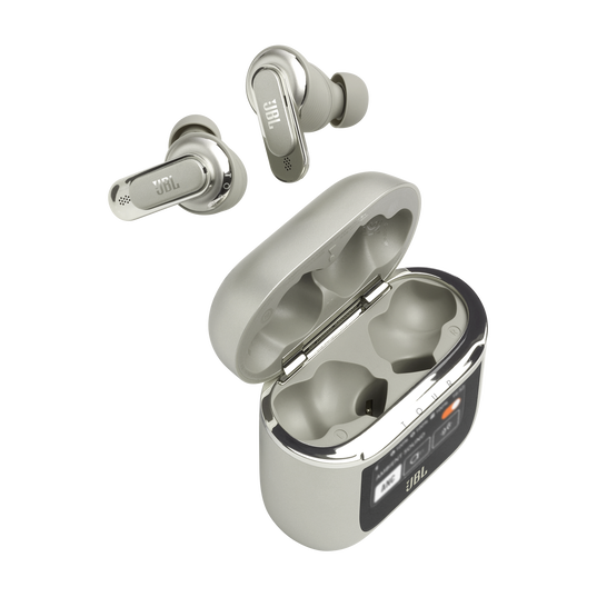 JBL Tour Pro 2 - Champagne - True wireless Noise Cancelling earbuds - Detailshot 1