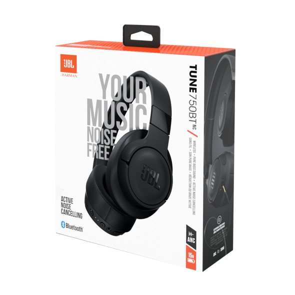 JBL TUNE 750BTNC | Wireless Over-Ear ANC Headphones