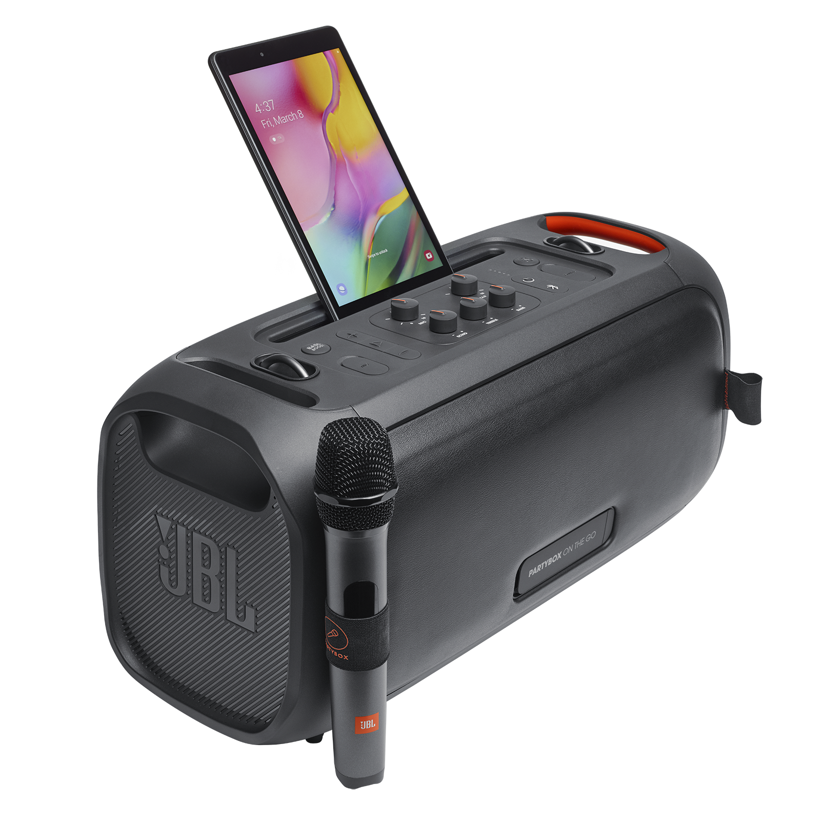 portable speaker with mic