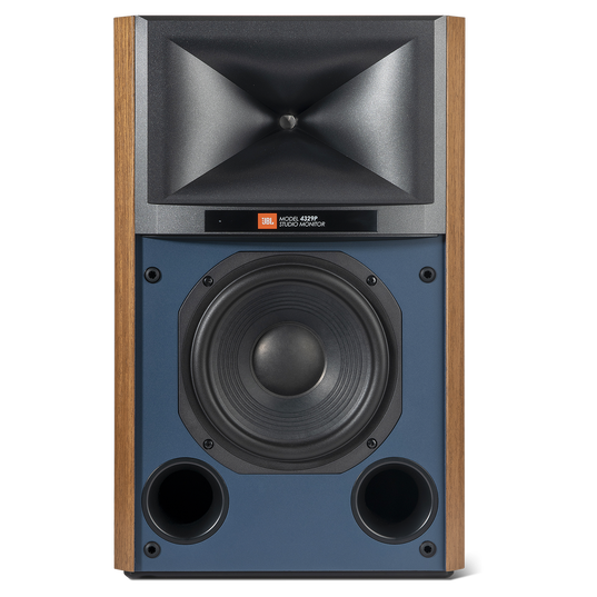 4329P Studio Monitor Powered Loudspeaker System - Natural Walnut - Powered Bookshelf Loudspeaker System - Detailshot 9
