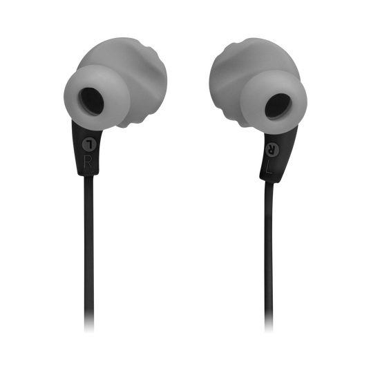 JBL Endurance RUNBT - Black - Sweatproof Wireless In-Ear Sport Headphones - Back