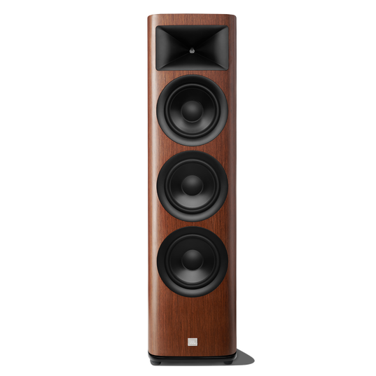 HDI-3800 - Walnut - 2 ½-way Triple 8-inch (200mm) Floorstanding Loudspeaker - Hero