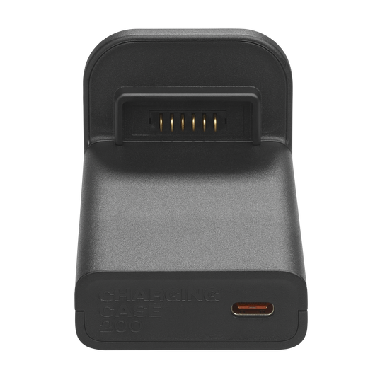 JBL Battery 200 with Charging Case - Black - An easy-to-replace spare battery with charging case - Back