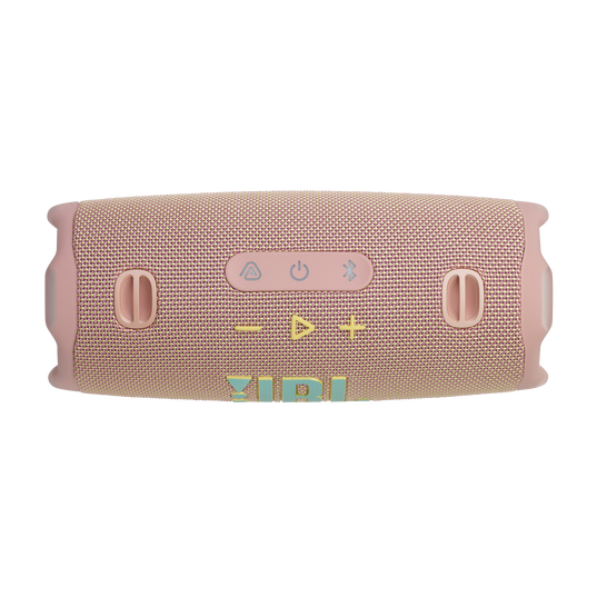 JBL Charge 6 - Pink - Portable waterproof and drop-proof Bluetooth speaker - Top