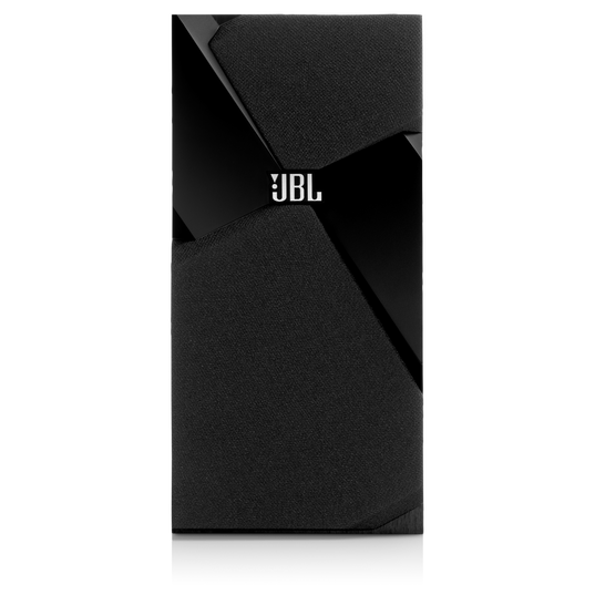 Studio 130 - Black - Stylish & Compact 2-way Bookshelf Speakers - Front