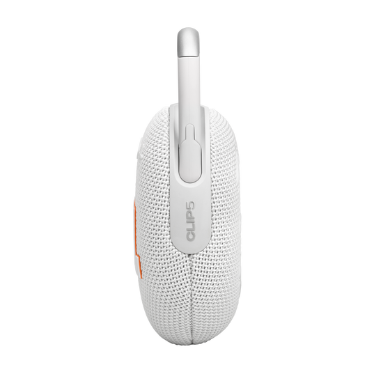 JBL Clip 5 - White - Ultra-portable waterproof speaker - Detailshot 2