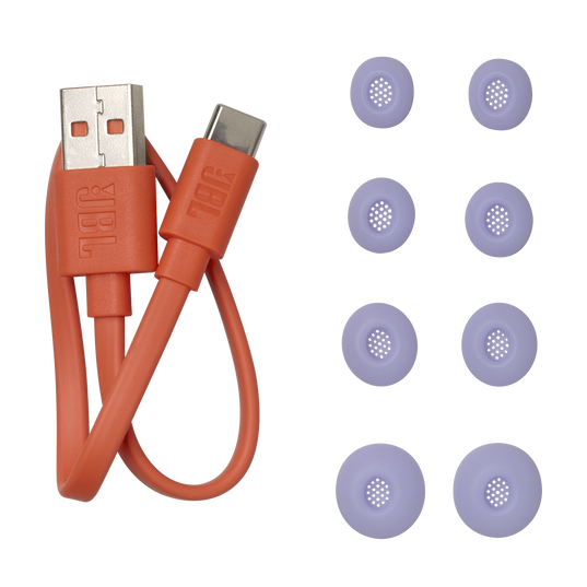 JBL Live Beam 3 - Purple - True wireless noise-cancelling closed-stick earbuds - Detailshot 13