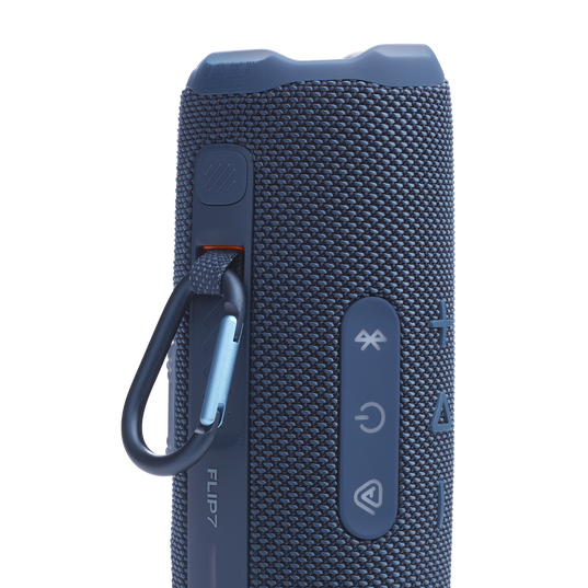 JBL Flip 7 - Blue - Portable waterproof and drop-proof  speaker - Detailshot 4